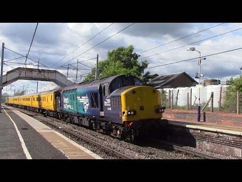 EE THRASH 37038 TnT 37218: 1Q80 Mossend - Mossend PLPR at Carluke 21/5/19