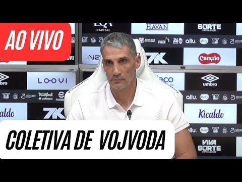 COLETIVA DE VOJVODA AO VIVO + PÓS JOGO SANTOS X VELO CLUBE - PAULISTÃO 2026