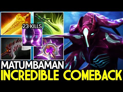 MATUMBAMAN [Spectre] Late Game Boss Incredible Comeback 7.25 Dota 2