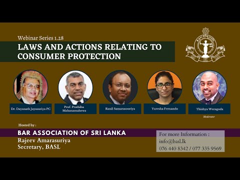 BASL Webinar 1.28 - Laws and Actions Relating to Consumer Protection