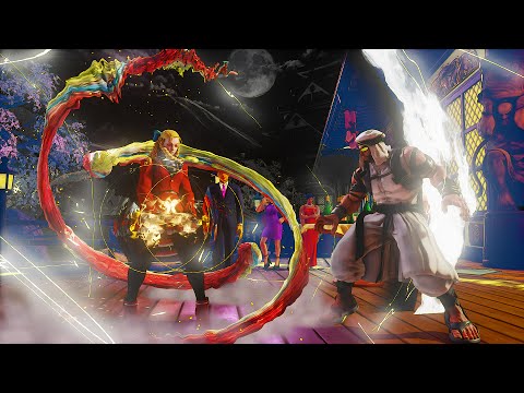 SFV Beta - Karin Rank Match Highlight