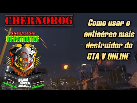 Como usar o Chernobog (PARA INICIANTES) GTA V ONLINE