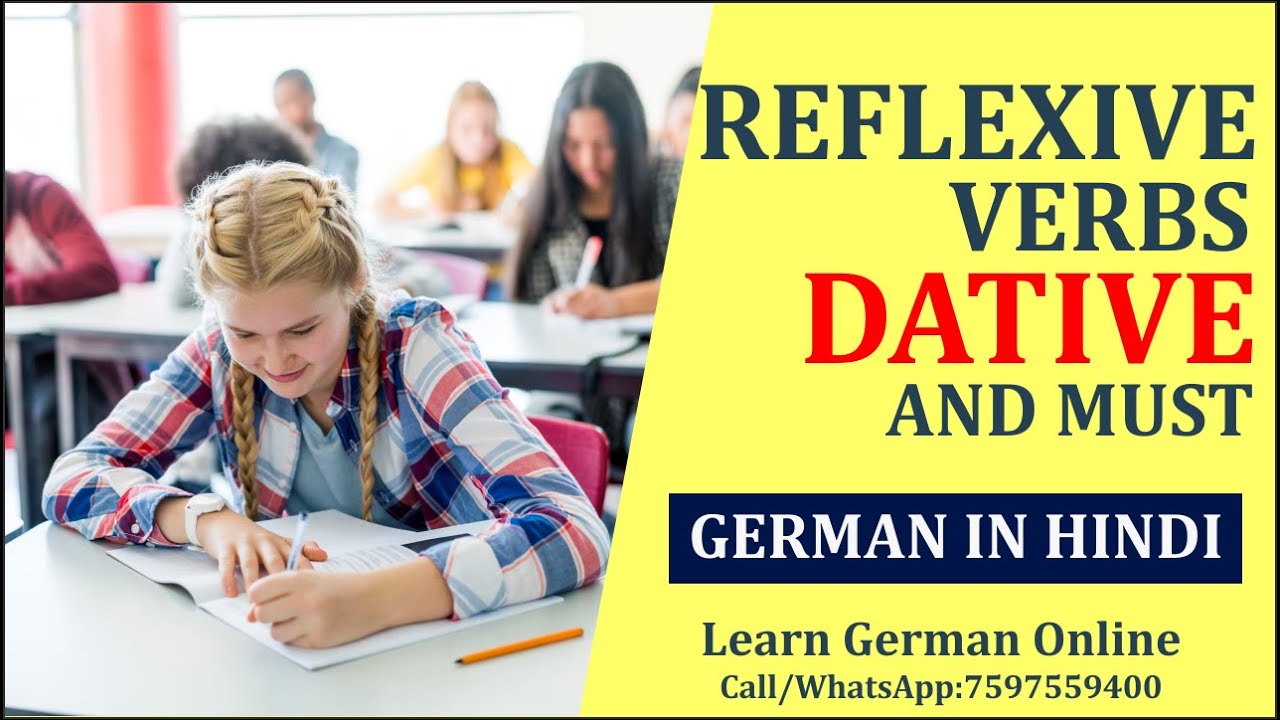 REFLEXIVE VERBS DATIVE AND MUST | German Grammar in Hindi | Verbs | Dative | Beginners B1