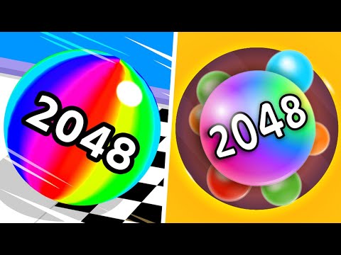 Ball Run 2048 vs Puff Blob Merge - 123456789⭐Max Level Gameplay (Part 1)