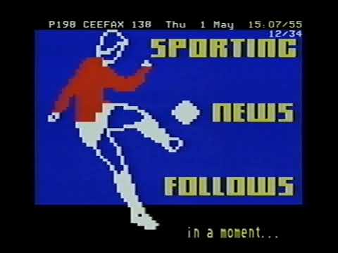 17 minutes of Pages from Ceefax 1986 (with original groovy music) BBC Teletext