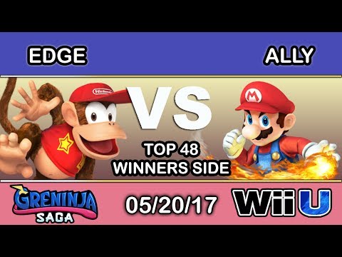 2GGC: Greninja Saga - Edge (Diddy Kong) Vs. C9 | Ally (Mario) Top 48 Winners Side
