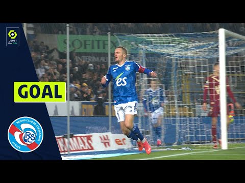 Goal Dimitri LIENARD (48' - RCSA) RC STRASBOURG ALSACE - FC GIRONDINS DE BORDEAUX (5-2) 21/22