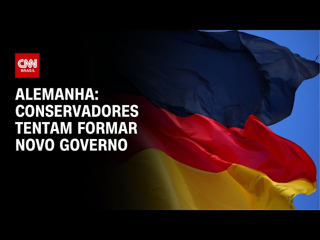 Alemanha: conservadores tentam formar novo governo | LIVE CNN