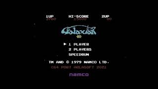 COMMODORE 64 =+ GALAXIAN DX += NEW PORT GAME 2021
