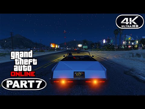 GTA Online 4K Gameplay Walkthrough Part 7 - No Commentary