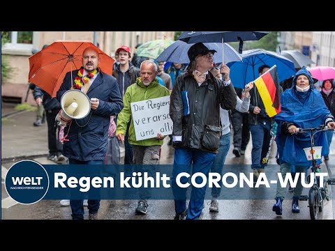 CORONA-DEMOS IN DEUTSCHLAND: Proteste gegen Covid-19-Maßnahmen haben weniger Zulauf