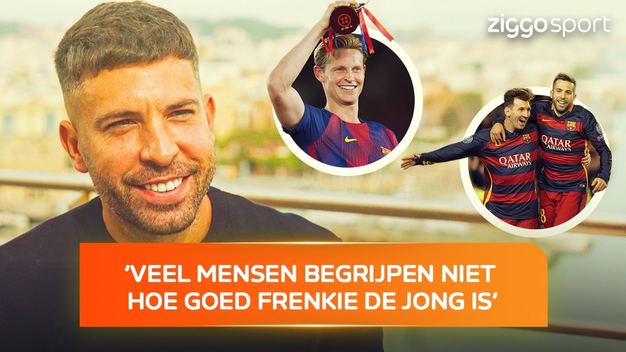 JORDI ALBA over EL CLÁSICO, NEDERLANDSE FILOSOFIE BIJ BARÇA, FRENKIE DE JONG en MEER! 🗣️ | INTERVIEW