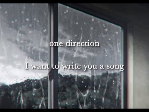 I Want to Write You a Song - One Direction ( slowed n reverb )