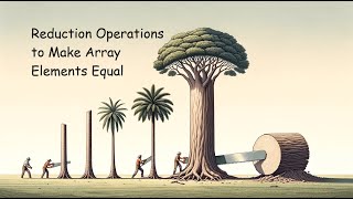 YouTube video 'Reduction Operations to Make the Array Elements Equal - LeetCode 1887 - Python'