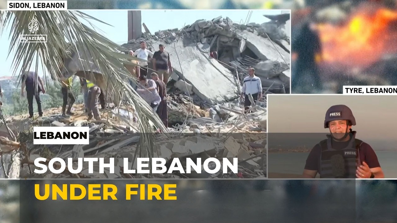 Israel intensifies strikes in Southern Lebanon ahead of ceasefire talks.