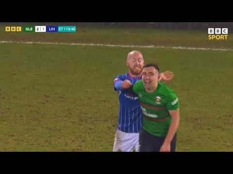 GLENTORAN V LINFIELD BRAWL - 2025 IRISH CUP FOOTBALL
