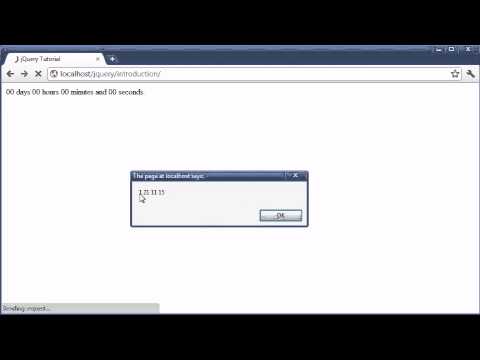 jQuery Tutorial 1 Introduction to jQuery