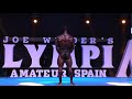 Bodybuilding Middleweight Finals @ Mr Olympia Amateur Spain 2019