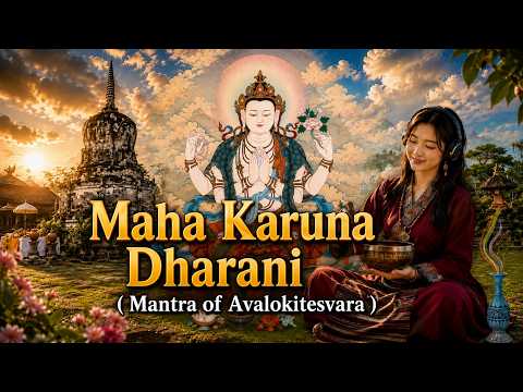 มหากรุณาธารณี (คาถาพระอวโลกิเตศวร) | ดนตรีสมาธิแนวพุทธ เพื่อความสงบใจ