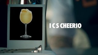 I C S CHEERIO DRINK RECIPE - HOW TO MIX