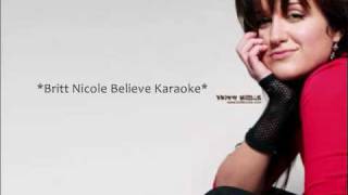 Britt Nicole   Believe   Karaoke &amp; Lyrics