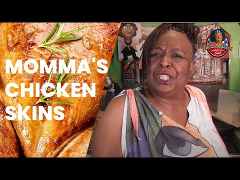 Momma's Crispy Chicken Skins (The Best Snack)!