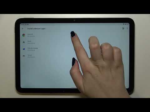 How to Allow Unknown Sources on NOKIA T20 - Set Up Installation External Sources