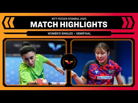 Elizabet Abraamian vs Kyoka Idesawa | WS SF | WTT Feeder Istanbul 2025