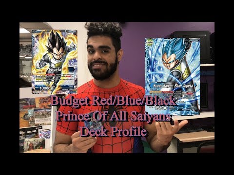 1st Place Local Shop Tournament Tri Color Vegeta Deck Profile
