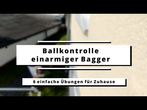 Ballkontrolle - einarmiger Bagger | Volleyball Übungen für zu Hause #1