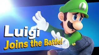Super Smash Bros Ultimate (NS) New Challenger and Unlocking - Luigi