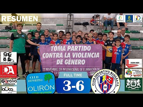 Resumen Partido Alevín Olirón-Basilea J.5 Temporada 24/25