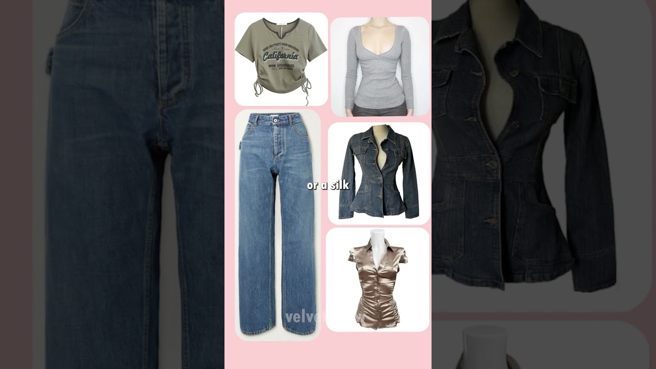 🧥 What to Wear with Every Type of Jean 💡 No More Guessing