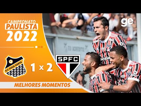 Gols e lances de Água Santa x São Paulo