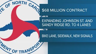 Guilford County road widening contract
