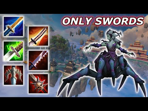 ALL SWORDS FOR ULTIMATE DAMAGE POTENTIAL - Season 8 Masters Ranked 1v1 Duel - SMITE