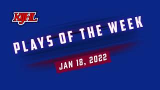 Plays of the Week - Jan. 18, 2022