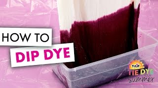 How To Dip Dye