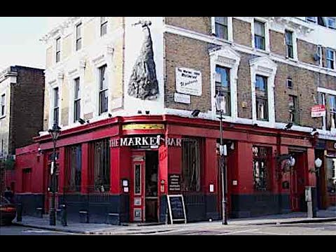 THE MARKET BAR IN 1998 - PORTOBELLO ROAD NOTTING HILL