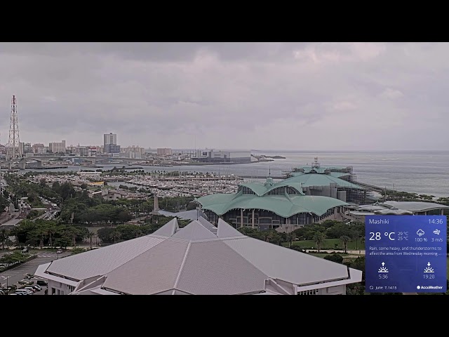 ぎのわん海浜公園（ラグナガーデンホテルからのオーシャンビュー）