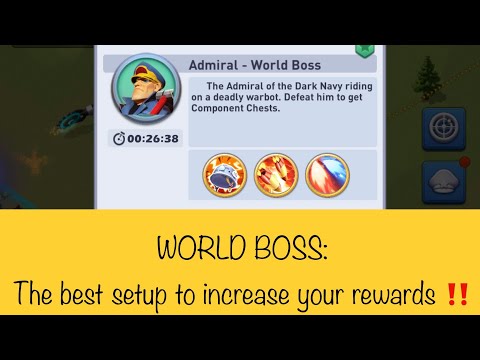 TOPWAR: How to increase your World Boss results AND rewards‼️ Watch Learn Apply