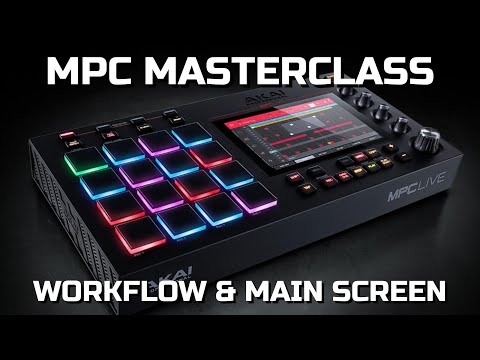 MPC Masterclass EP1 Workflow & Main Screen