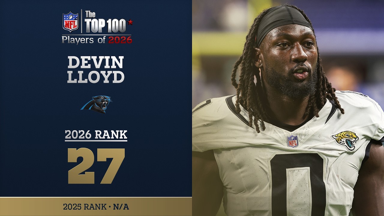 27: Devin Lloyd (LB, Panthers) | Top 100 Players of 2026