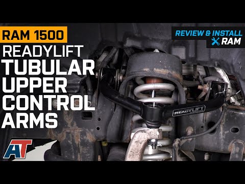 2006-2018 RAM 1500 ReadyLIFT Tubular Upper Control Arms Review & Install