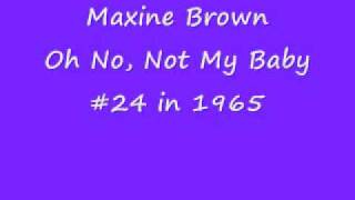 Maxine Brown - OH NO, NOT MY BABY