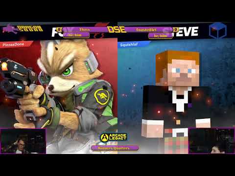 Thass (Fox) Vs ToastedArt (Steve) Arcade Legacy 91 Winners Quarter Finals