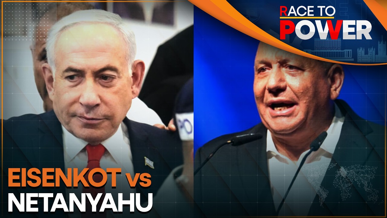 Israel Elections: Gadi Eisenkot Challenges Benjamin Netanyahu | WION Race to Power