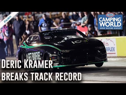 Deric Kramer makes quickest Pro Stock pass of the season
