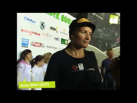 Bouldercup Kitzbühel: Interview mit Anna Stöhr