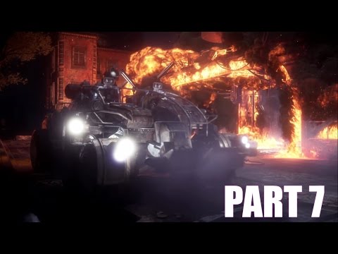 Gears of War: Ultimate Edition Walkthrough Part 7 "Burnt Rubber" Let's Play 1080p HD